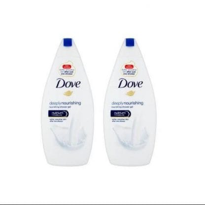 Dove Πακέτο Προσφοράς Αφρόλουτρο Deeply Nourishing Για Όμορφο Δέρμα 2x500ml