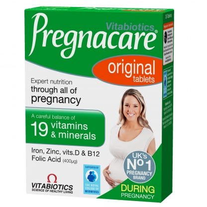 Vitabiotics Pregnacare Original Συμπλήρωμα Διατροφής για την Υποστήριξη των Γυναικών Κατά την Περίοδο της Εγκυμοσύνης 30tabs