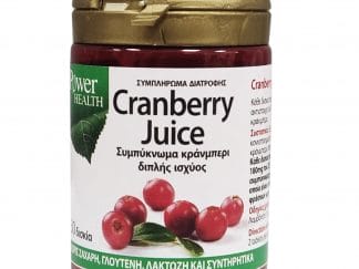 Power Health Cranberry Juice 4500mg Συμπλήρωμα Διατροφής με Κράνμπερι Διπλής Ισχύος 30tabs