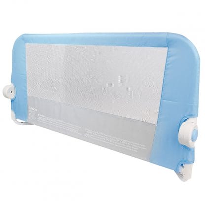 Munchkin Lindam Easy Fit Bed Guard Προστατευτικό Κάγκελο Κρεβατιού 1 Τεμάχιο - γαλάζιο
