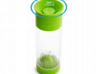 Munchkin Miracle Fruit Infuser Ποτήρι-Στίφτης Φρούτων 590ml 12+m, 1 Τεμάχιο - πράσινο