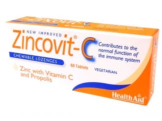 Health Aid Zincovit-C Ενίσχυση του Ανοσοποιητικού 60tabs