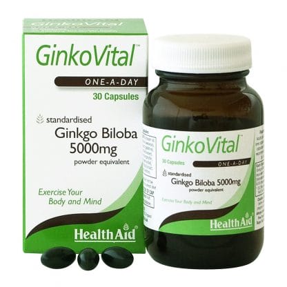 Health Aid GinkgoVital Ginkgo Biloba 30caps