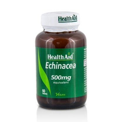 Health Aid Echinacea 500mg Συμπλήρωμα Διατροφής για Ενίσχυση του Ανοσοποιητικού Συστήματος 60tabs
