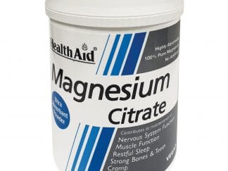Health Aid Magnesium Citrate Συμπλήρωμα Διατροφής με Μαγνήσιο σε Μορφή Σκόνης 200gr