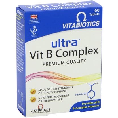 Vitabiotics Ultra Vitamin B Complex 60 Tabs