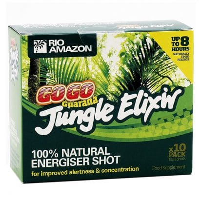 Rio Amazon Trading Gogo Guarana Jungle Elixir Πόσιμο Τονωτικό Από Σπόρους Guarana & Mistella Wine 10amp x 15ml