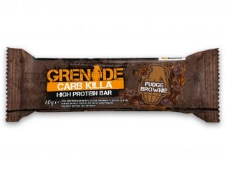 Grenade Carb Killa High Protein, Low Sugar Bar Μπάρα Υψηλής Πρωτεΐνης με Γεύση Fudge Brownie 60gr