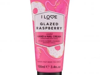 I love...Glazed Raspberry Hand and Nail Cream Κρέμα Χεριών με Πλούσια Θρεπτικά Συστατικά για Ξηρά, Σκασμένα Χέρια & Νύχια 100ml