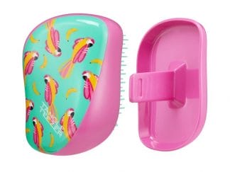 Tangle Teezer Compact Styler Detangling Hairbrush Cottam Parrot Επαναστατική Βούρτσα που Ξεμπερδεύει Εύκολα τα Μαλλιά 1 Τεμάχιο