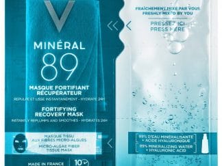 Vichy Mineral 89 Fortifying Instant Recovery Mask Μάσκα Ενδυνάμωσης & Επανόρθωσης 29gr