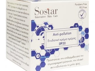 Sostar Anti-pollution Ενυδατική Κρέμα Ημέρας 50ml