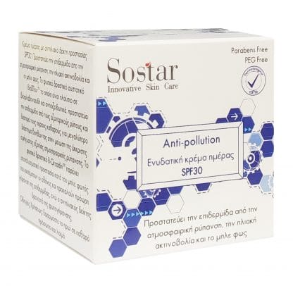 Sostar Anti-pollution Ενυδατική Κρέμα Ημέρας 50ml