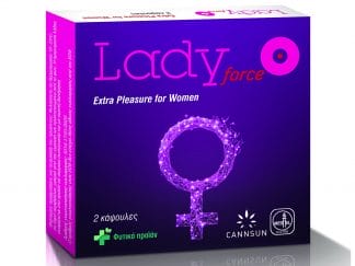 Cannsun Medhel Lady Force Συμπλήρωμα Διατροφής που Βελτιώνει τη Λίμπιντο & την Γυναικεία Ερωτική Διάθεση 2Caps