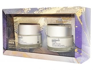 Medisei Panthenol Extra Night Treasuse Limited Edition Gift Set Night Cream Αντιρυτιδική Κρέμα Νύχτας 2x50ml