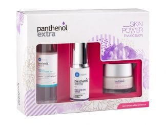 Medisei Panthenol Extra Πακέτο Προσφοράς Face & Eye Serum 30ml & Day Cream Spf15, 50ml & Micellar True Cleanser 100ml
