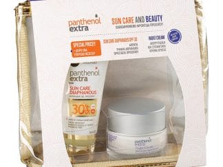Medisei Promo Sun Care & Beauty Panthenol Extra Sun Diaphanous Spf30, 50ml & Night Cream 50ml & Δώρο Νεσεσέρ