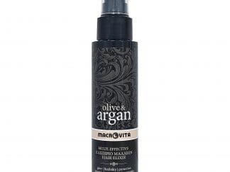 Macrovita Olive & Argan Multi-Effective Hair Elixir Ελιξήριο για Λάμψη, Ελαστικότητα & Προστασία στα Μαλλιά 100ml