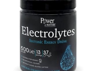 Power of Nature Electrolytes Isotonic Energy Drink Συμπλήρωμα Διατροφής Με Ηλεκτρολύτες & Βιταμίνες 500gr