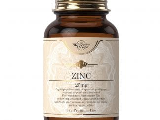 Sky Premium Life Zinc 25mg Συμπλήρωμα Διατροφής με Οργανικό Ψευδάργυρο για Ενίσχυση του Ανοσοποιητικού 60tabs