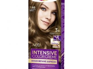 Schwarzkopf Palette Intensive Color Creme Επαγγελματική Μόνιμη Κρέμα Βαφή Μαλλιών, Απόλυτη Κάλυψη & Αποτέλεσμα Διάρκειας - 7.65 Λαμπερή Μόκα