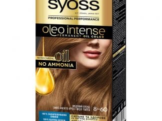 Syoss Oleo Επαγγελματική Μόνιμη Κρέμα Βαφή - 8-60 Ξανθό Ανοιχτό Χρυσό