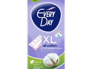 Every Day All Cotton Extra Long XL Ανατομικά Σερβιετάκια με Βαμβακερό Κάλυμμα 24 Τεμάχια