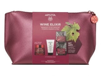 Apivita Promo Wine Elixir Αντιρυτιδική Κρέμα Σύσφιξης & Lifting Ελαφριά Υφή 50ml & Cleansing Milk 50ml & Face Mask Grape 2x8ml