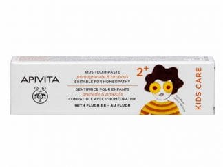 Apivita Kids Care Toothpaste 2+ With Pomegranate & Propolis Παιδική Οδοντόκρεμα Με Ρόδι & Πρόπολη Από 2 Ετών 50ml