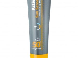 Frezyderm Active Sun Screen Lip Balm Spf50+, Ενεργή Αντηλιακή Προστασία για τα Χείλη 15ml