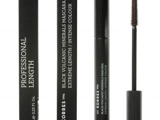 Korres Black Volcanic Minerals Professional Length Mascara Μάσκαρα για Εντυπωσιακό Μήκος-Πλούσιο Χρώμα No03 BrownPlum/Καφέ 7.5ml