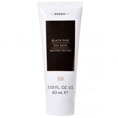 Korres Black Pine 3D Gel Σμίλευσης Λαιμού-Ντεκολτέ, 3D Ανόρθωση, Ολική Σύσφιξη & Lifting 60ml