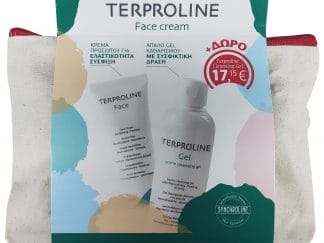 Synchroline Terproline Πακέτο Προσφοράς Κρέμα Προσώπου & Λαιμού 50ml & Δώρο Απαλό Gel Καθαρισμού Προσώπου & Σώματος 200ml