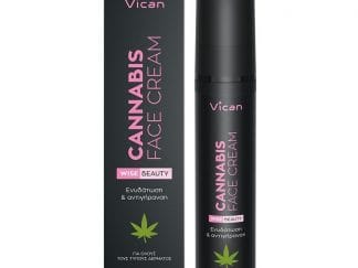 Vican Wise Beauty Cannabis Face Cream Κρέμα Βαθιάς Ενυδάτωσης & Αντιγήρανσης με Οργανικό Έλαιο Κάνναβης 50ml