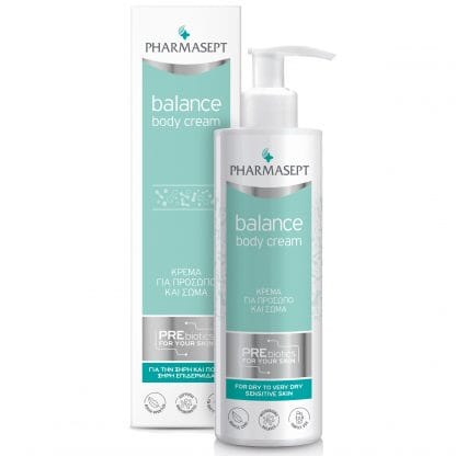 Pharmasept Balance Body Cream for Face & Body Κρέμα Καθημερινής Χρήσης για Πρόσωπο & Σώμα για Ξηρή, Πολύ Ξηρή Επιδερμίδα 250ml