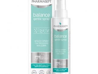 Pharmasept Balance Gentle Spray for Face & Body Απαλό Spray Καθημερινής Χρήσης για Πρόσωπο, Σώμα & Περιοχή Ντεκολτέ 100ml