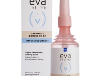 Eva Intima Chamomile Douche Κολπική Πλύση για τον Καθαρισμό & την Ανακούφιση των Συμπτωμάτων από Ερεθισμό ή Κολπίτιδα 147ml