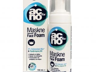 Acnofix Maskne Cleansing Face Foam Αφρός Καθαρισμού Αντιμετώπιση των Επιπτώσεων της Συνεχούς Χρήσης Μάσκας στην Επιδερμίδα 150ml