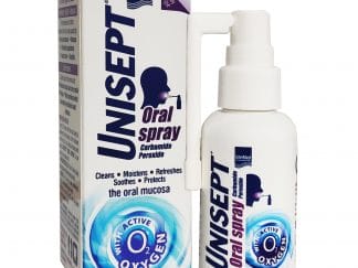 Intermed Unisept Oral Spray With Carbamide Peroxide Στοματικό Εκνέφωμα για την Υγιεινή Φροντίδα της Στοματικής Κοιλότητας 50ml