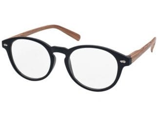 Eyelead Γυαλιά Διαβάσματος Unisex Μαύρο με Ξύλινο Βραχίονα Ε187 - 2,50