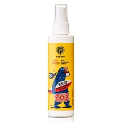 Garden Kids Sunscreen Lotion Spray Spf50 Παιδικό Αντηλιακό Γαλάκτωμα Υψηλής Προστασίας Προσώπου Σώματος 150ml
