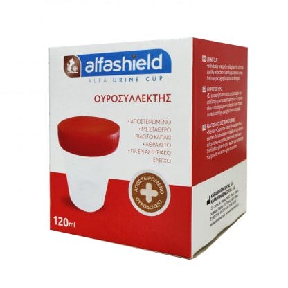 AlfaShield Urine Cup Ουροσυλλέκτης 1 Τεμάχιο