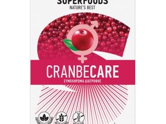 Superfoods Cranbecare 15200mg Συμπλήρωμα Διατροφής για Άτομα με Επανεμφανιζόμενες Λοιμώξεις του Ουροποιητικού Συστήματος 30caps
