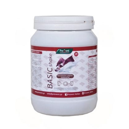 Prevent Basic Shake Chocolate Βιταμινούχο Ρόφημα που Συμβάλλει στον Έλεγχο του Βάρους με Γεύση Σοκολάτα 430gr