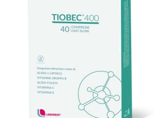 Laborest Tiobec 400 Συμπλήρωμα Διατροφής για την Φυσιολογική Λειτουργία του Νευρικού Συστήματος 40 Tabs