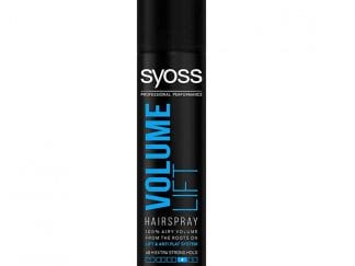 Syoss Hairspray Volume Lift Επαγγελματικό Δυνατό Κράτημα για Μαλλιά με Αέρινο Όγκο Από την Ρίζα 75ml