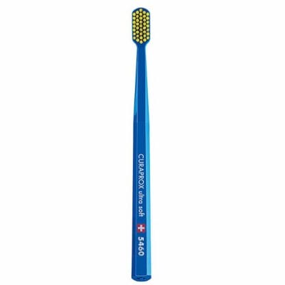 Curaprox CS 5460 Ultra Soft Οδοντόβουρτσα με Εξαιρετικά Απαλές - Ανθεκτικές Τρίχες Curen για Αποτελεσματικό Καθαρισμό - μπλέ