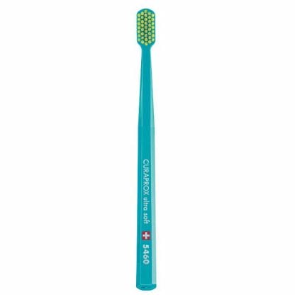 Curaprox CS 5460 Ultra Soft Οδοντόβουρτσα με Εξαιρετικά Απαλές - Ανθεκτικές Τρίχες Curen για Αποτελεσματικό Καθαρισμό - πράσινο