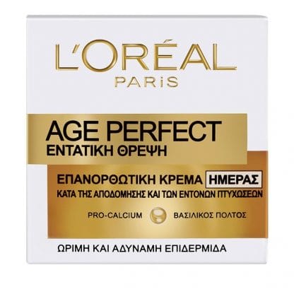 L'Oreal Paris Age Perfect Κρέμα Ημέρας Με Βασιλικό Πολτό 50ml
