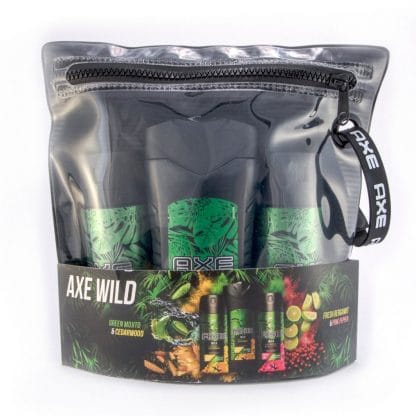 Axe Promo Wild Green Bodywash Green Mojito 250ml & Body Spray Green Mojito 150ml & Body Spray Fresh Bergamont 150ml & Νεσεσέρ